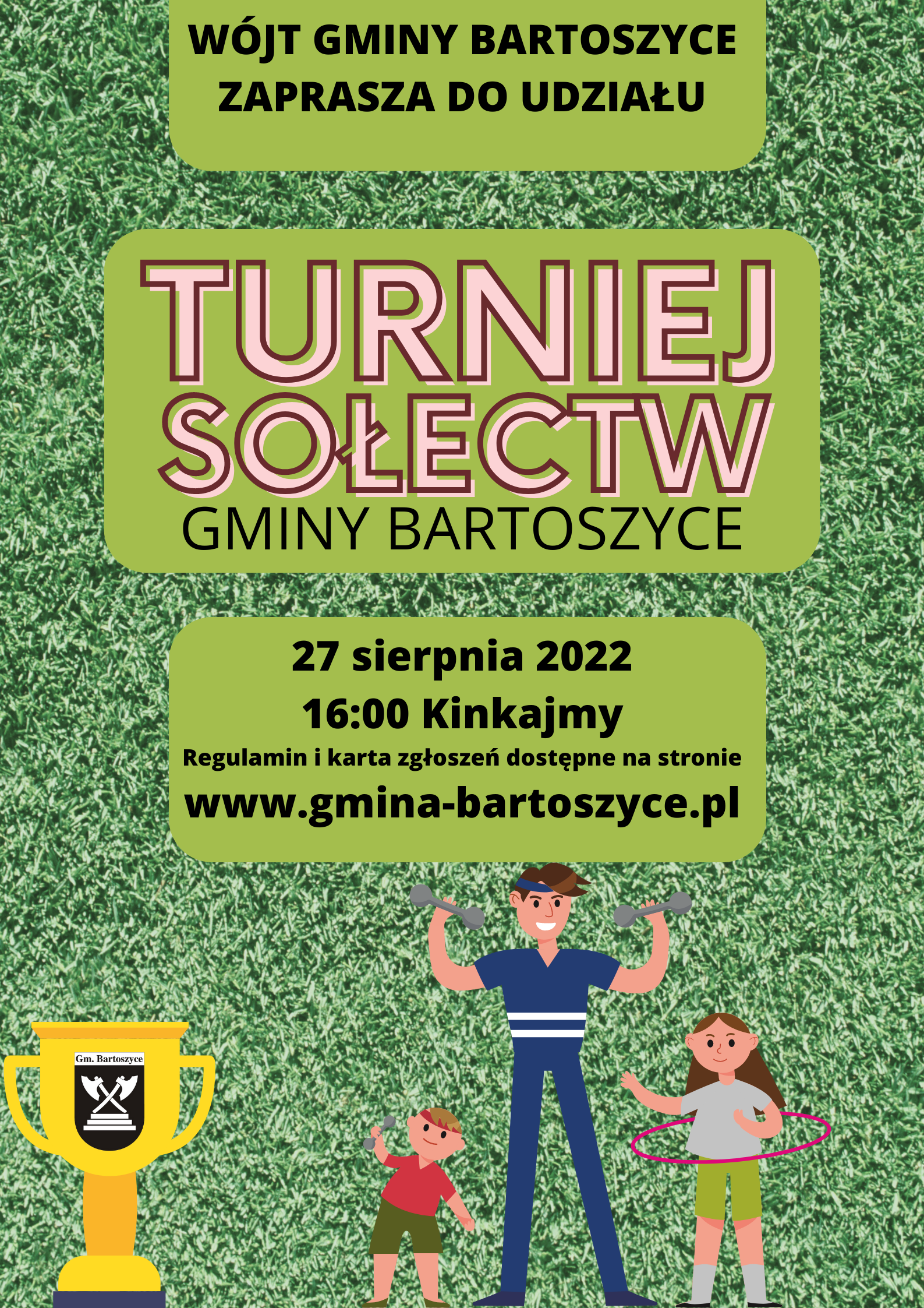 Ilustracja do informacji: Turniej Sołectw o Puchar Wójta Gminy Bartoszyce